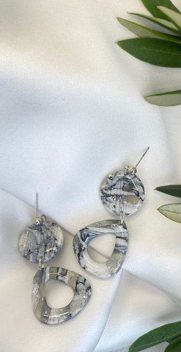 Orecchini Carrara Venato