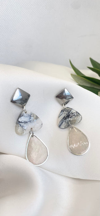 Orecchini Carrara Lucido