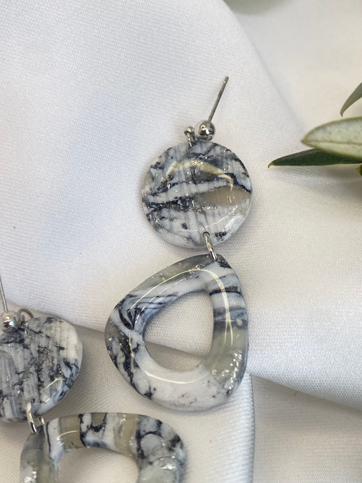 Orecchini Carrara Venato