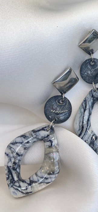 orecchini Carrara Granito