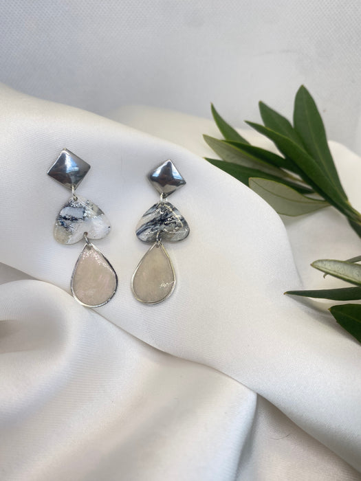 Orecchini Carrara Lucido