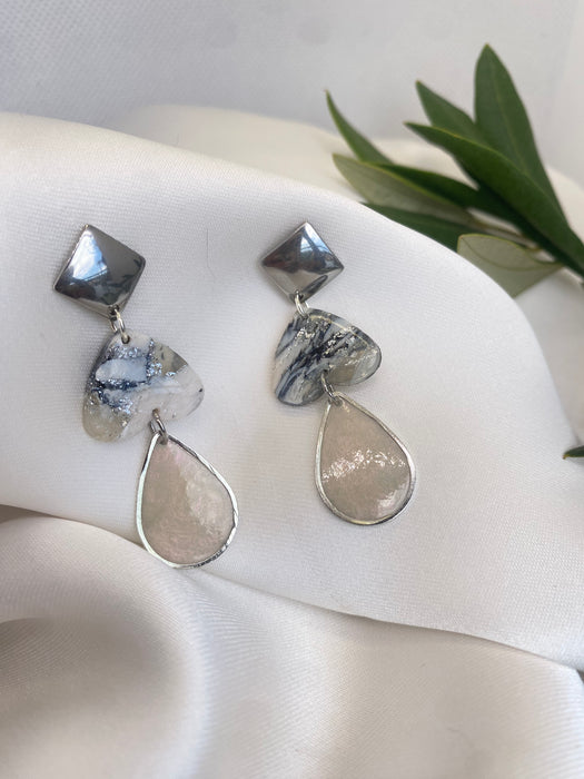 Orecchini Carrara Lucido