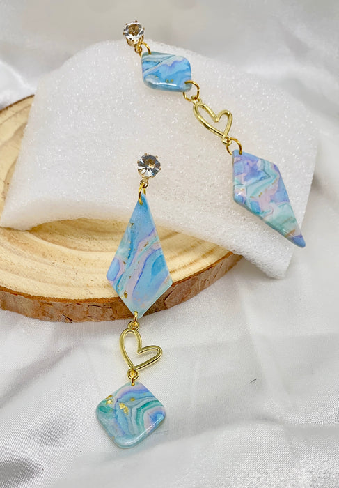 Orecchini Contrasti Crossing