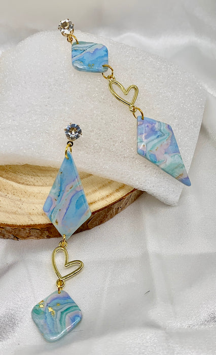 Orecchini Contrasti Crossing