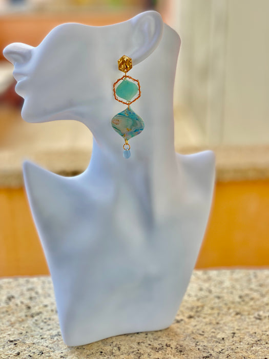 Orecchini Contrasti Frame