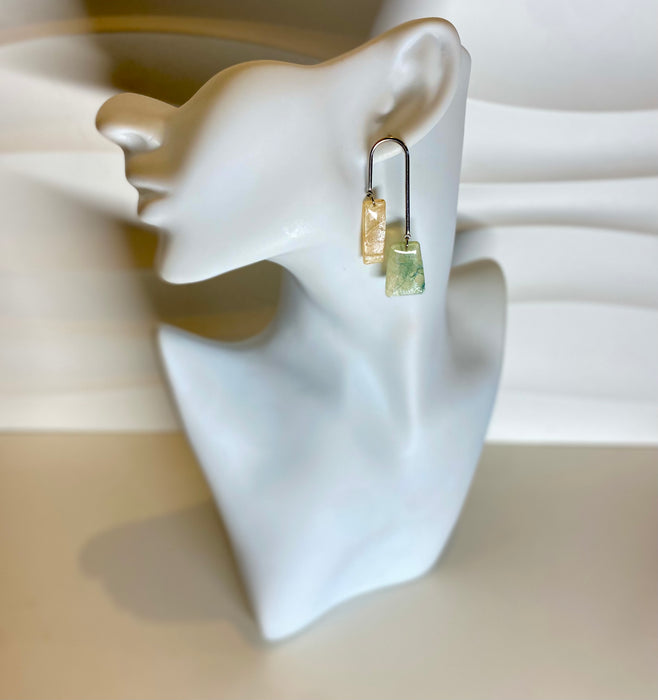 Orecchini Duo Terra e Respiro