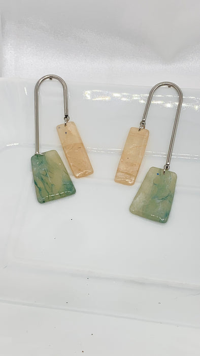 Orecchini Duo Terra e Respiro