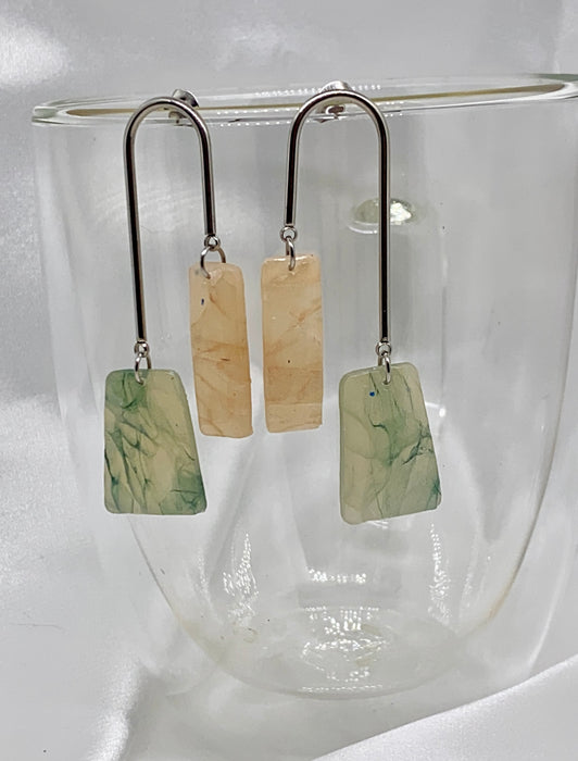 Orecchini Duo Terra e Respiro