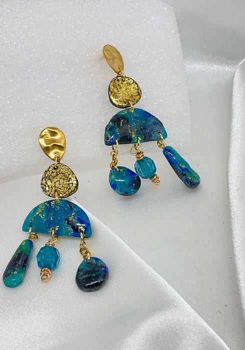 Orecchini Eclissi Abissale