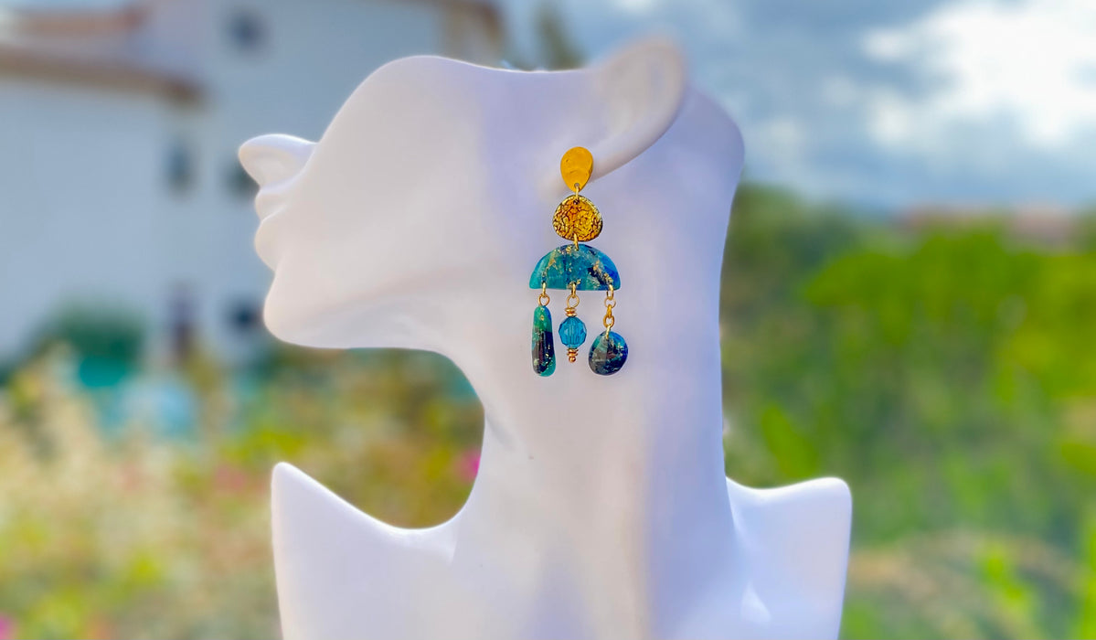 Orecchini Eclissi Abissale