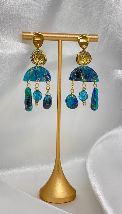 Orecchini Eclissi Abissale