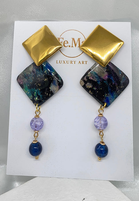 Orecchini Eclissi Astrale