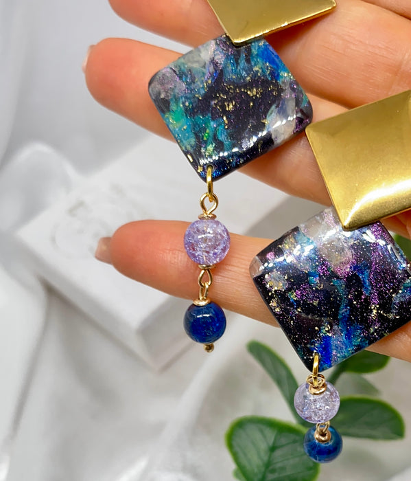 Orecchini Eclissi Astrale