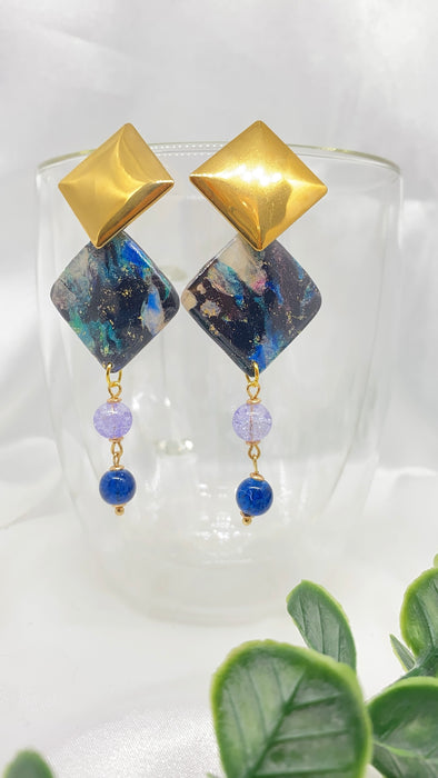 Orecchini Eclissi Astrale