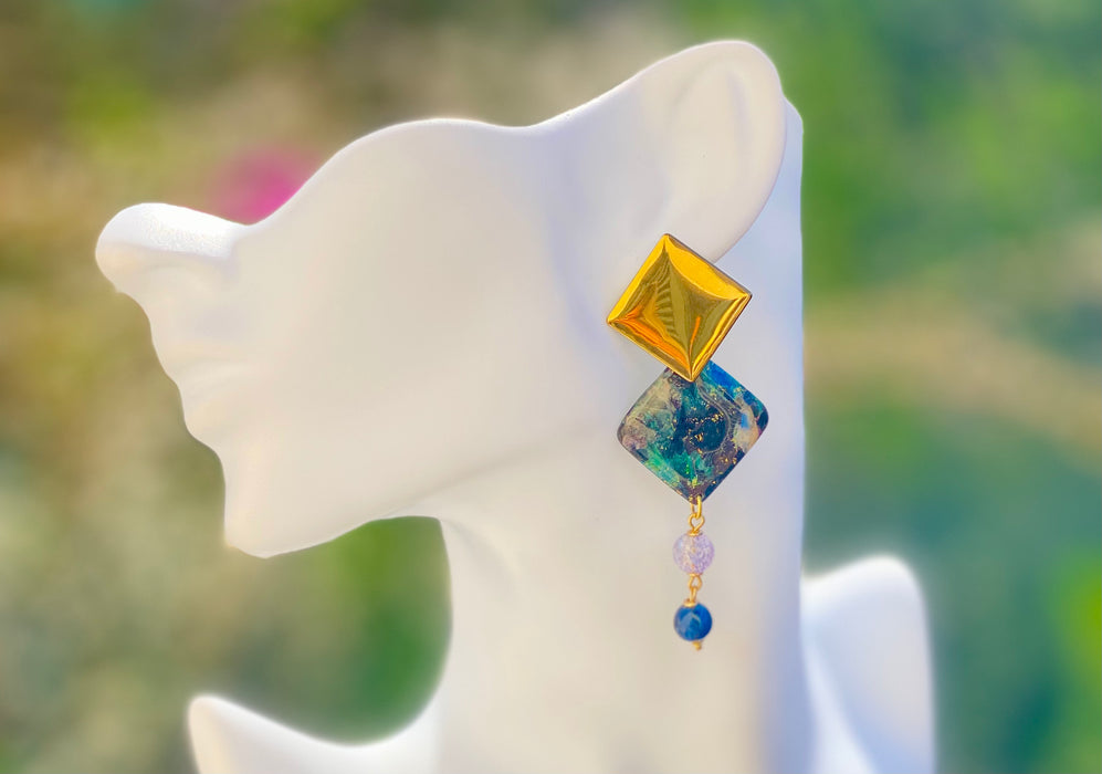 Orecchini Eclissi Astrale