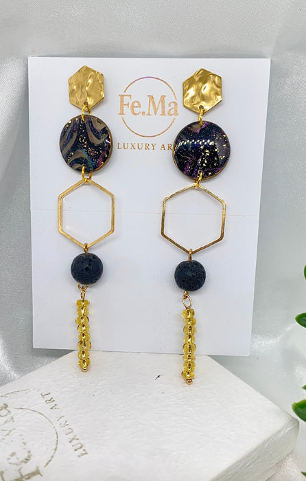 Orecchini Eclissi Astrea