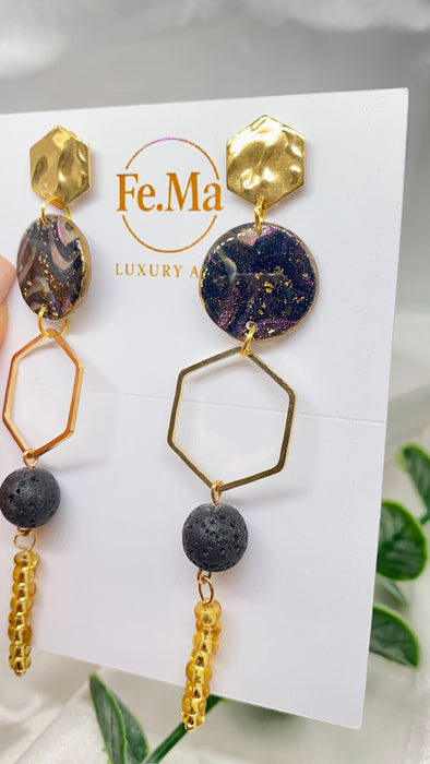 Orecchini Eclissi Astrea