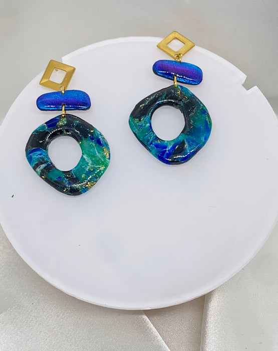 Orecchini Eclissi Cobalto