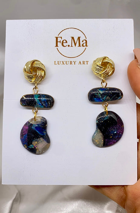 Orecchini Eclissi Cosmos