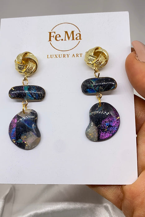 Orecchini Eclissi Cosmos