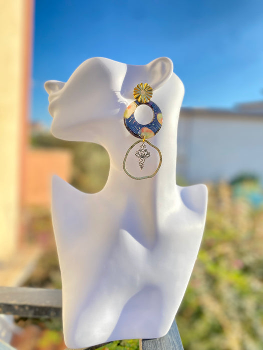 Orecchini Eclissi Dorata