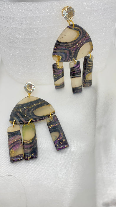 Orecchini Eclissi Lunare