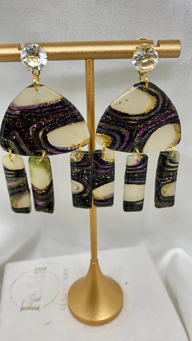 Orecchini Eclissi Lunare