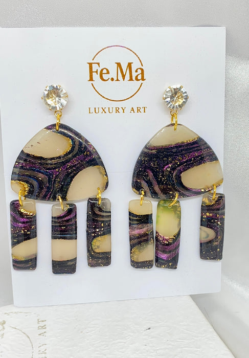 Orecchini Eclissi Lunare