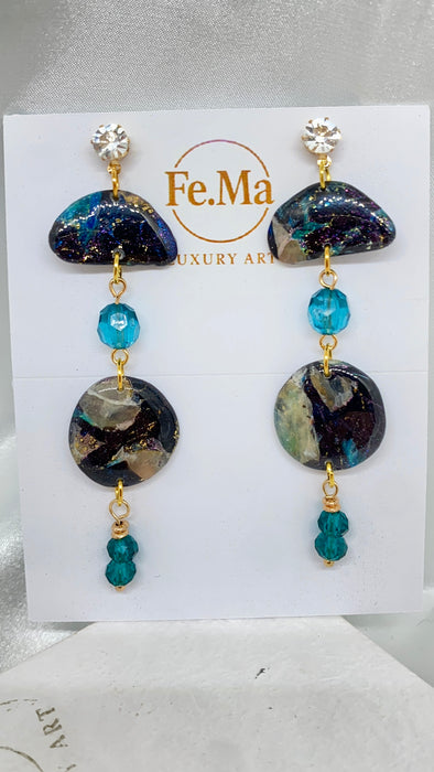 Orecchini Eclissi Marina