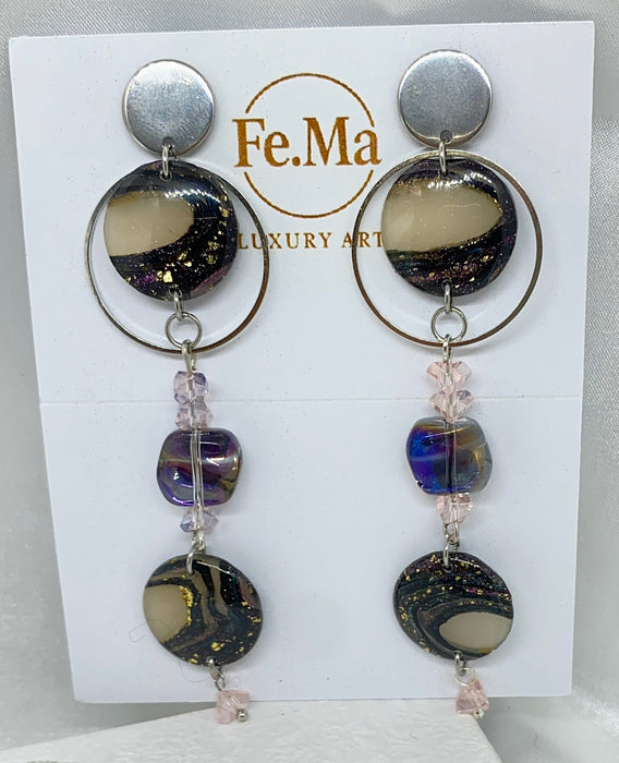 Orecchini Eclissi Saturno