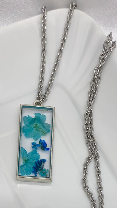Collana Flower Azzurra