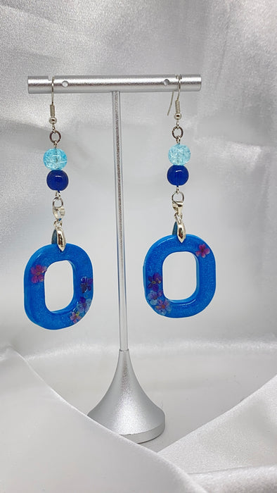 Orecchini Flower Bluemood