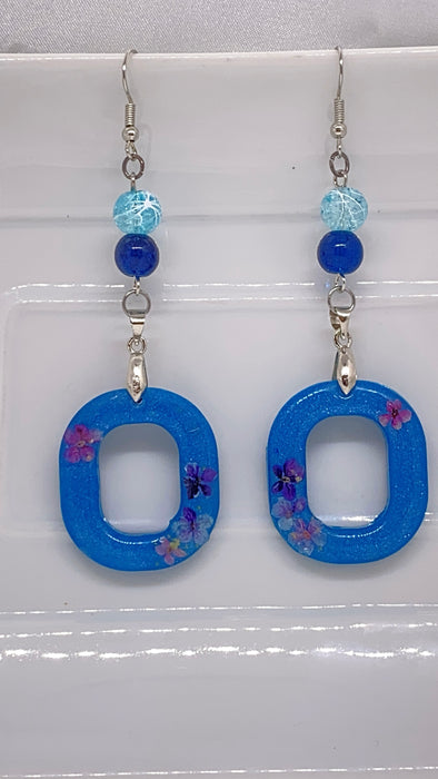 Orecchini Flower Bluemood