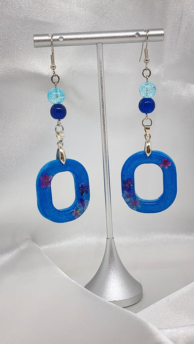 Orecchini Flower Bluemood