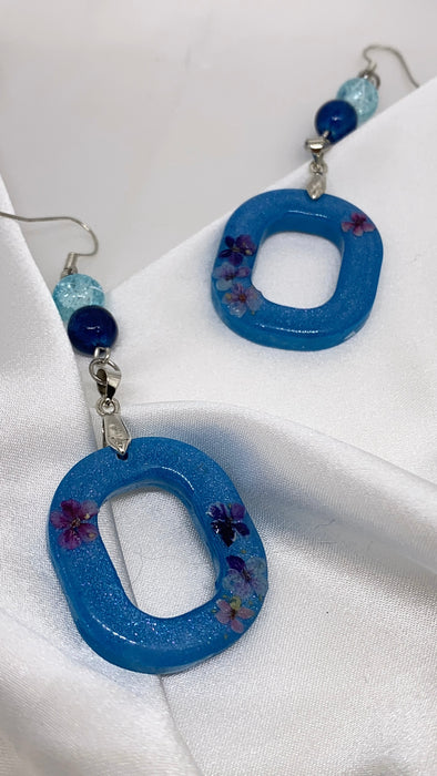 Orecchini Flower Bluemood