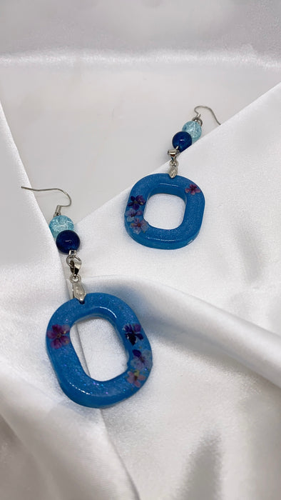 Orecchini Flower Bluemood