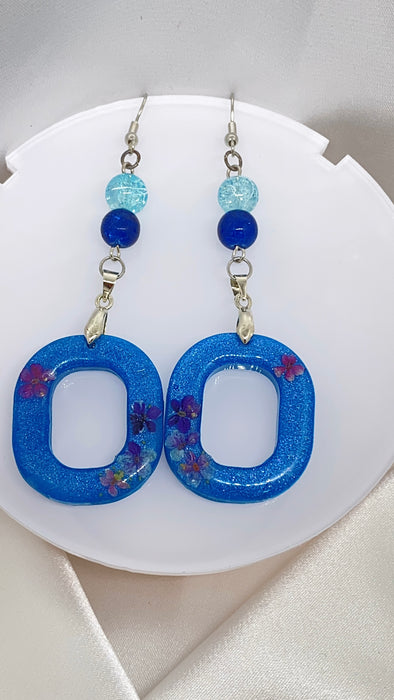 Orecchini Flower Bluemood