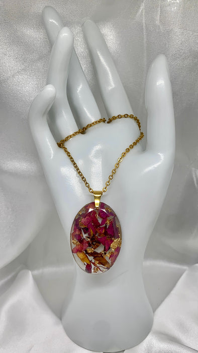 Collana Flower Rubra