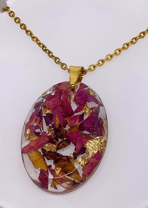 Collana Flower Rubra