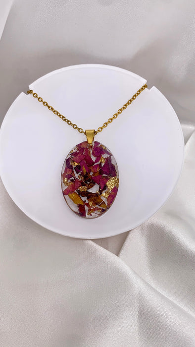 Collana Flower Rubra