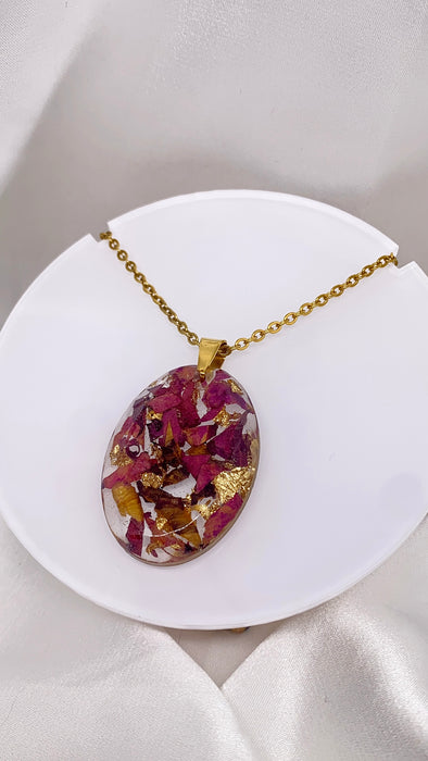 Collana Flower Rubra