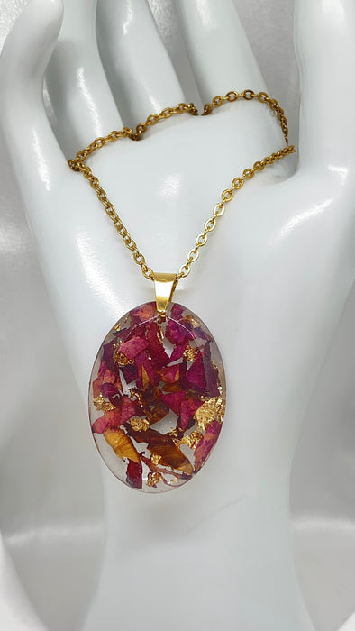 Collana Flower Rubra