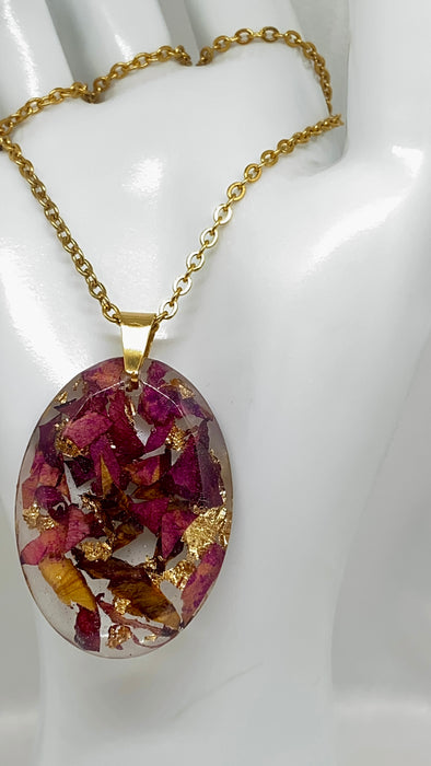 Collana Flower Rubra