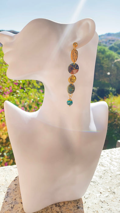 Orecchini Gaudí La Pedrera