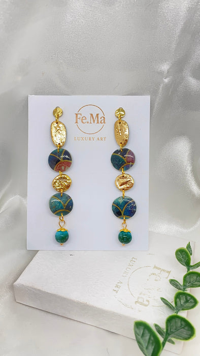 Orecchini Gaudí La Pedrera