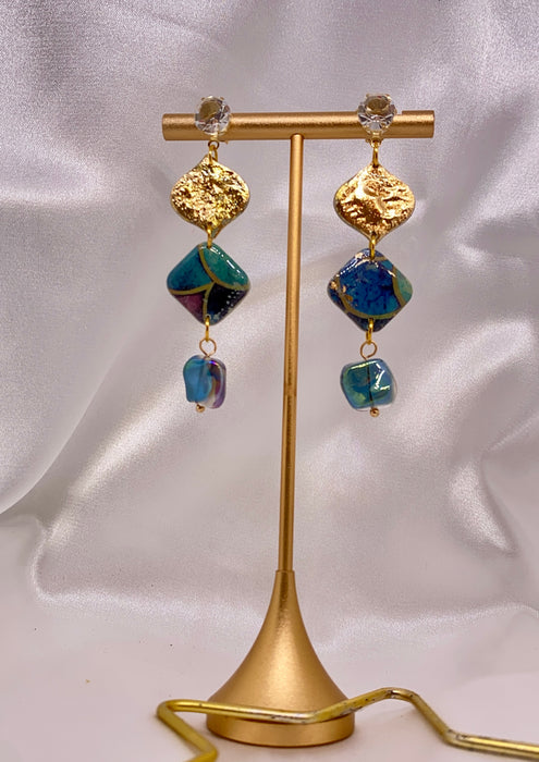 Orecchini Gaudí Trencadis