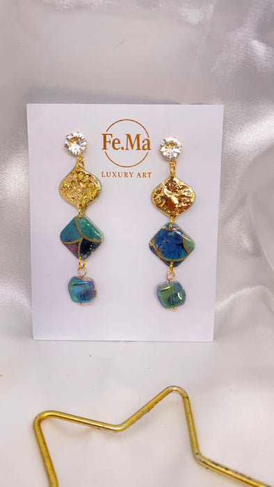 Orecchini Gaudí Trencadis