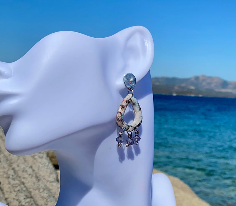 Orecchini Granito Maree