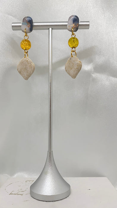 Orecchini Granito Ambra