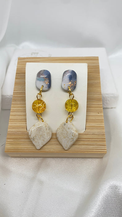 Orecchini Granito Ambra